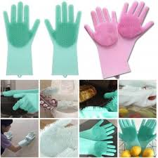 Silicone Washing Gloves